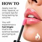 Hot kiss lip plumper moisturizer before and after results showing improved hydration and softness image number null